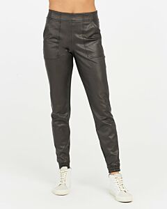 Spanx 20283R Like-Leather Jogger Pants