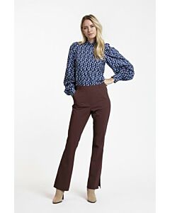 Studio Anneloes  Trousers Eve bonded flair 07895