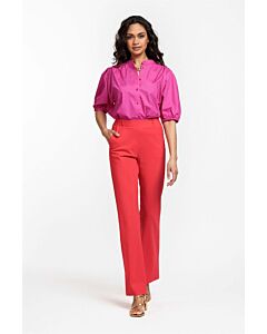 Studio Anneloes  Mae bonded flair trousers 08769